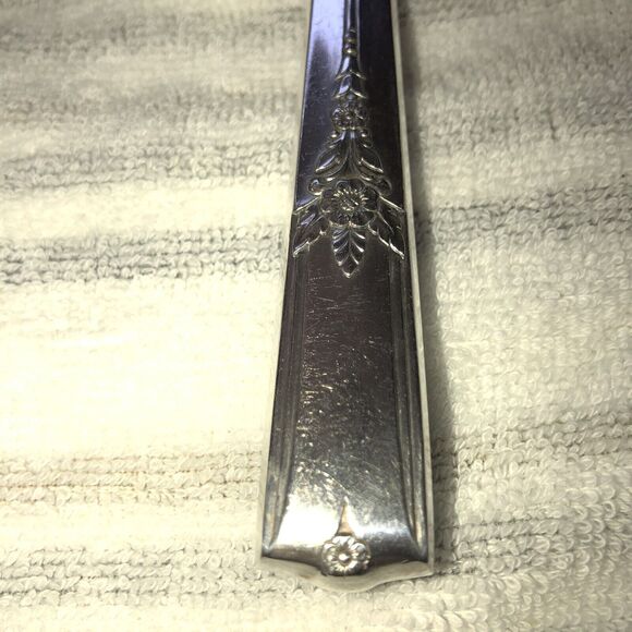 Vintage Wm A Rogers Grille King Arthur Pattern Silverplate Flatware 36 Pcs - Picture 5 of 11